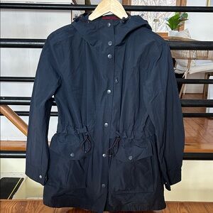 Women's Black Hooded Jacket